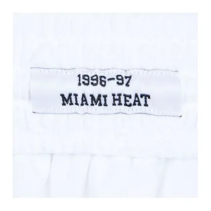 Mitchell & Ness Miami HEAT Swingman Shorts White sold by Miami Heat Store product image thumbnail 3