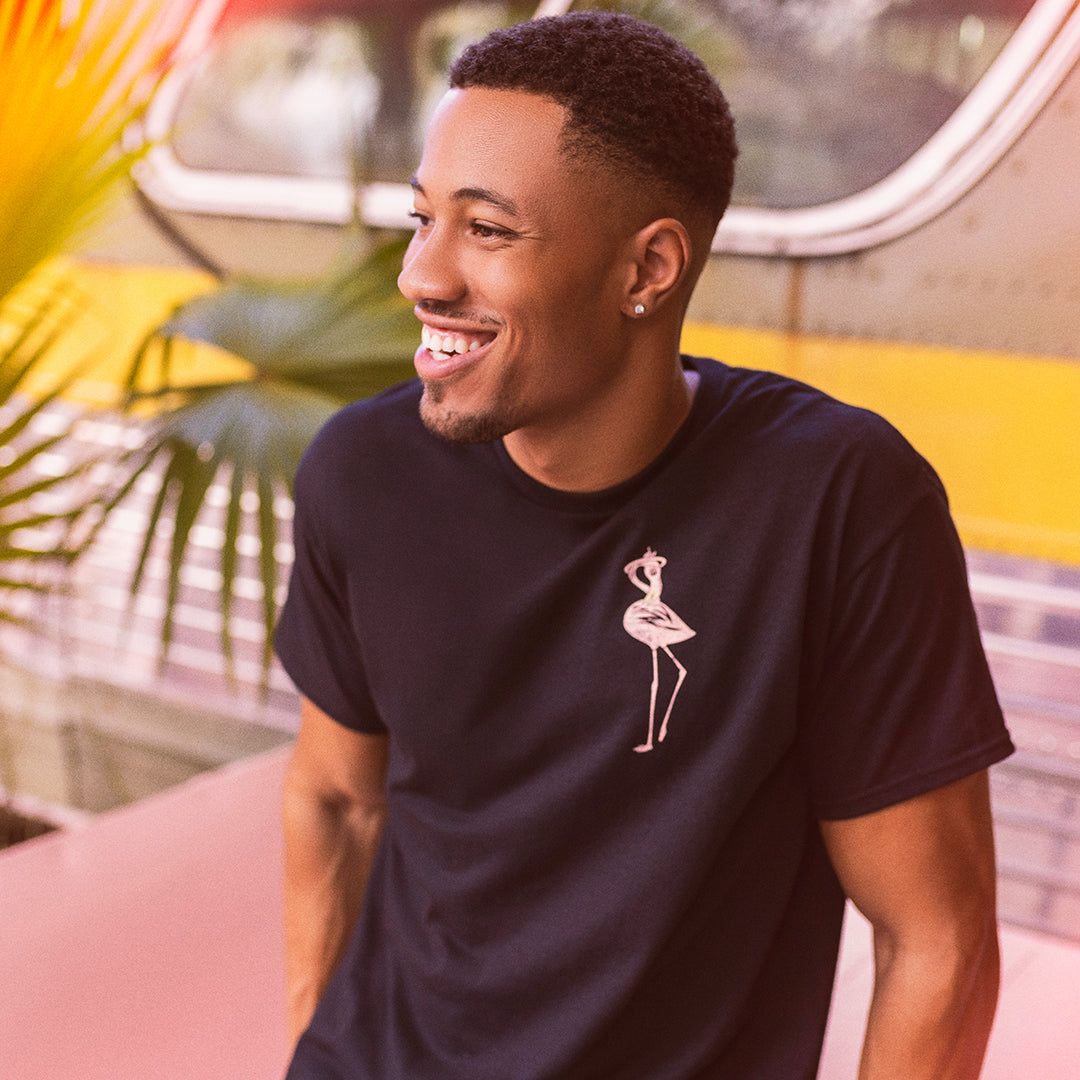 Court Culture El Flamingo Unisex Tee sold by Miami Heat Store product image thumbnail 3