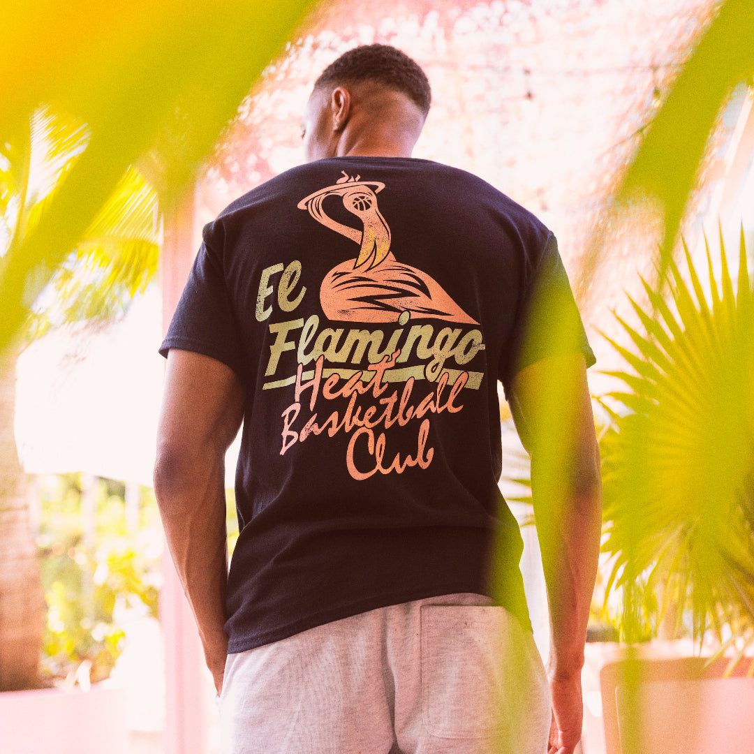 Court Culture El Flamingo Unisex Tee sold by Miami Heat Store product image thumbnail 4