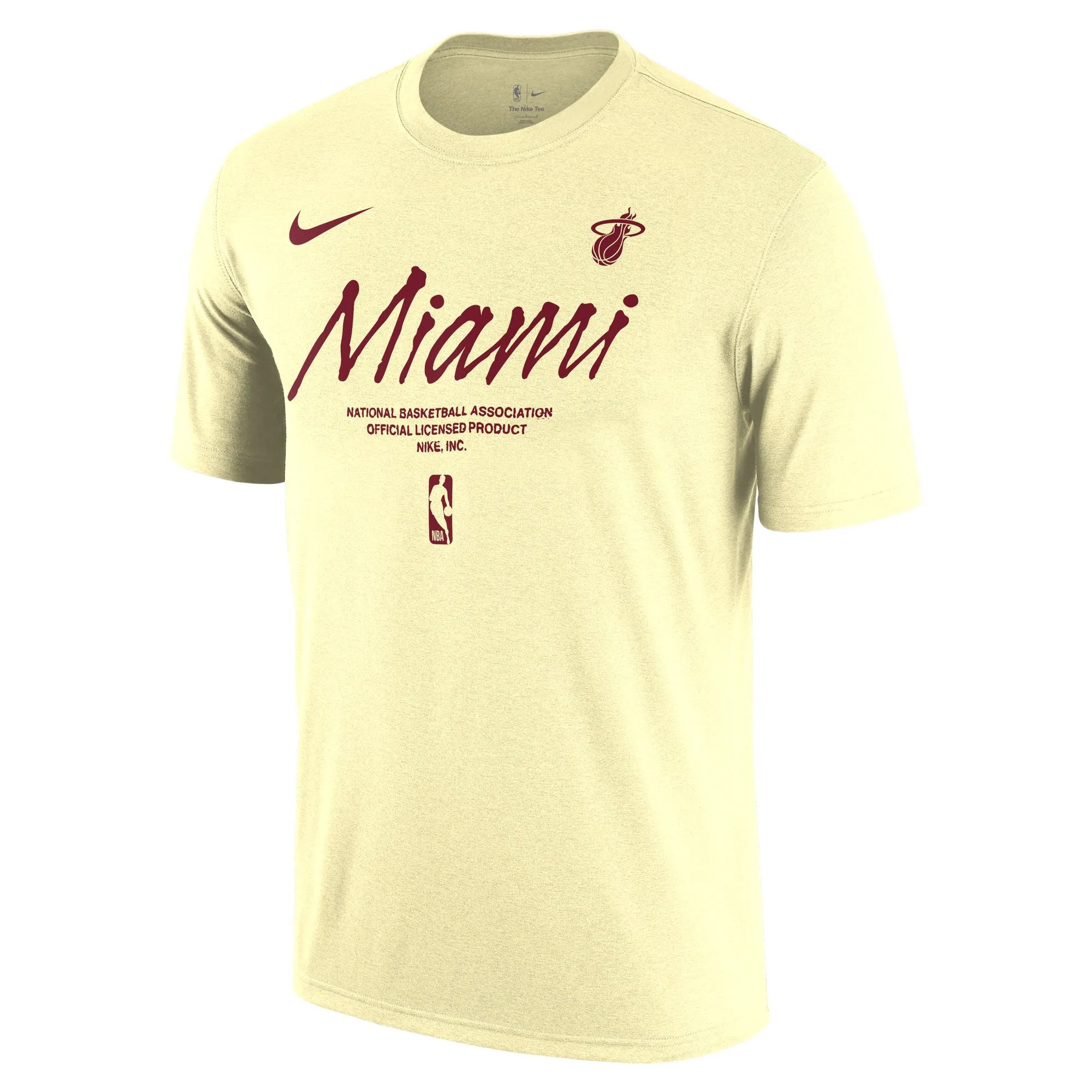 Nike Miami HEAT Essential Script Tee sold by Miami Heat Store