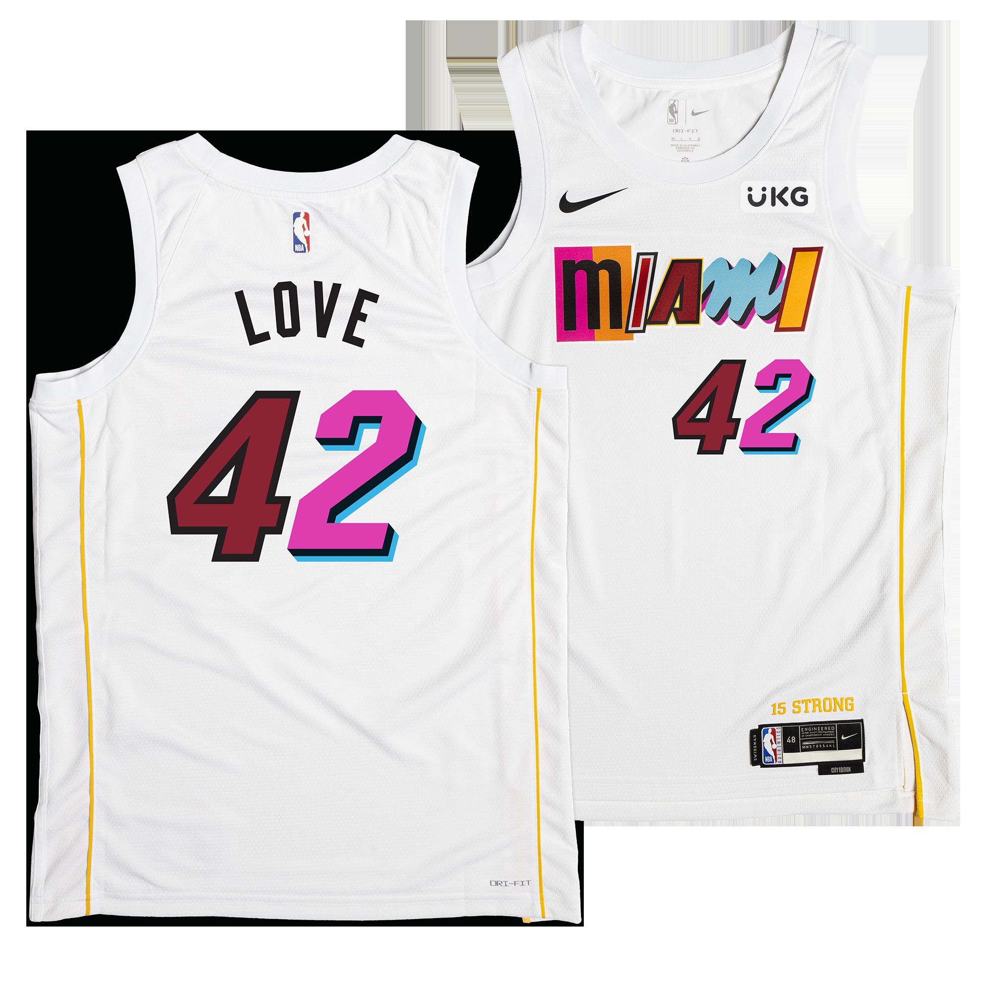 Kevin Love Nike Miami Mashup Vol. 2 Youth Swingman Jersey - Player's Choice sold by Miami Heat Store