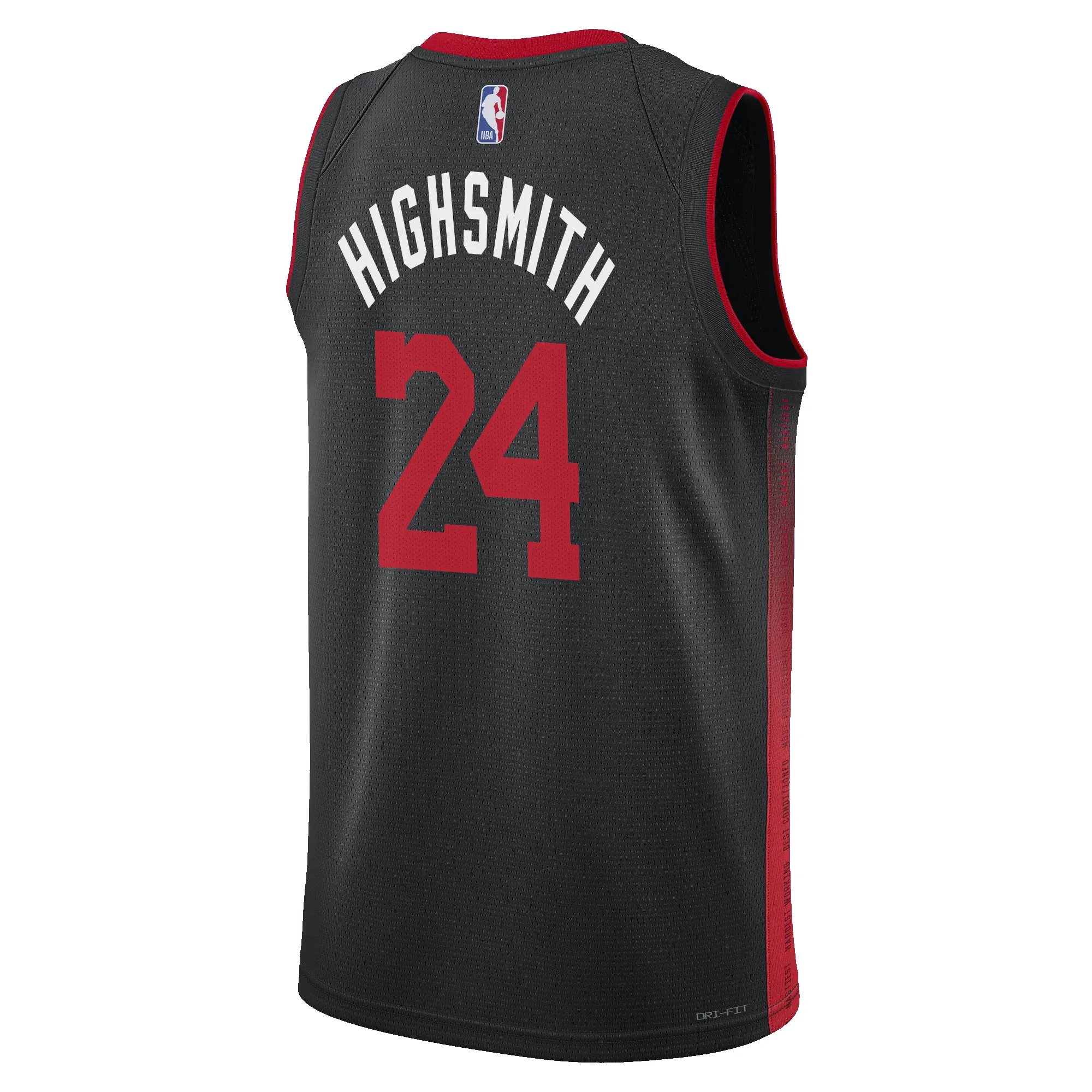 Haywood Highsmith Nike HEAT Culture Swingman Jersey sold by Miami Heat Store product image thumbnail 2