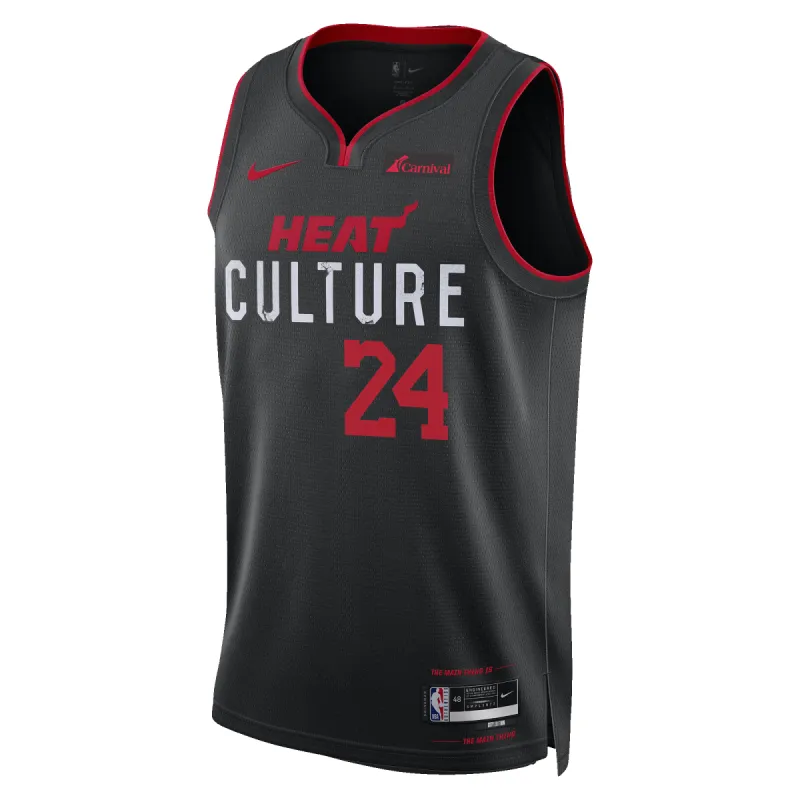 Haywood Highsmith Nike HEAT Culture Swingman Jersey sold by Miami Heat Store