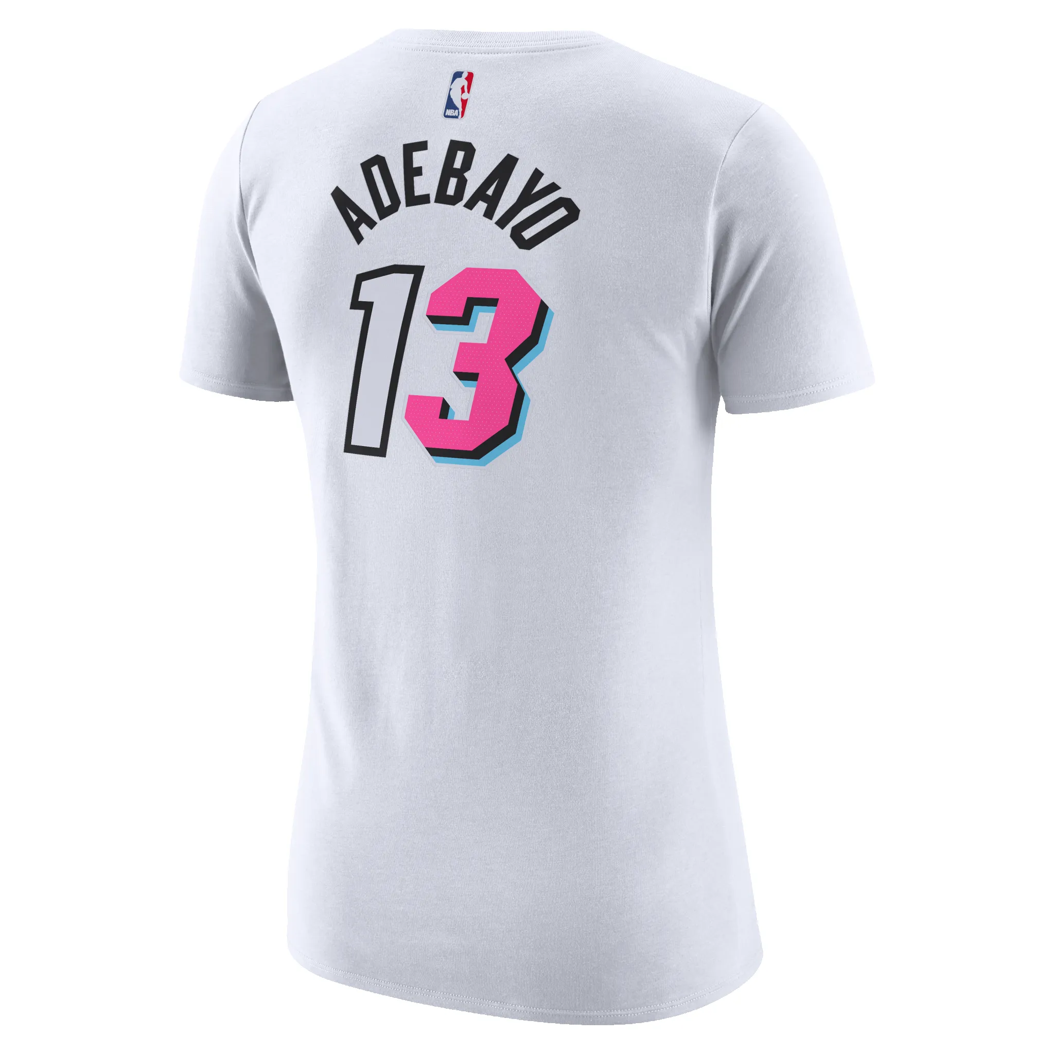 Bam Adebayo Nike Miami Mashup Vol. 2 Name & Number Women's Tee sold by Miami Heat Store product image thumbnail 2