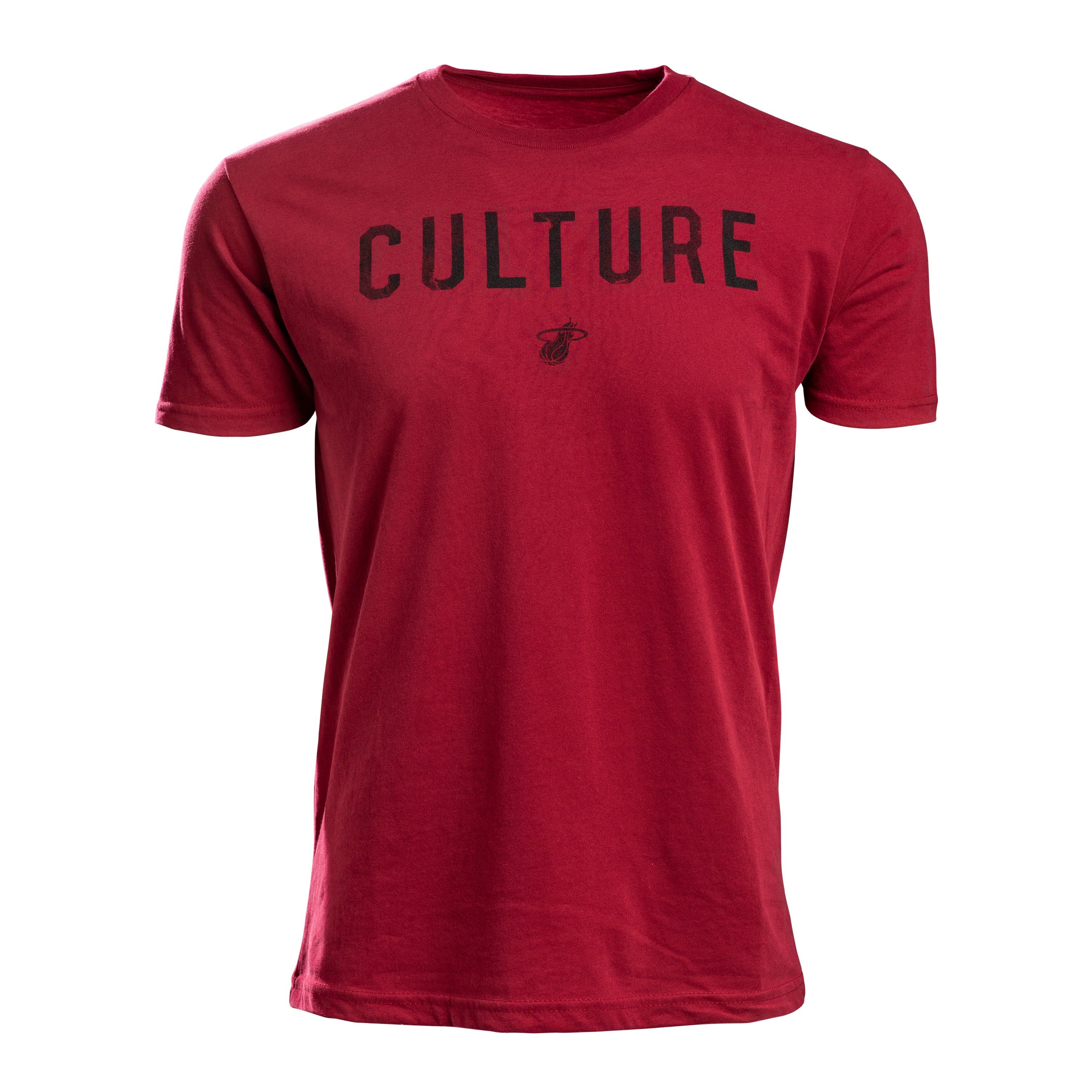 Court Culture Red Tee sold by Miami Heat Store