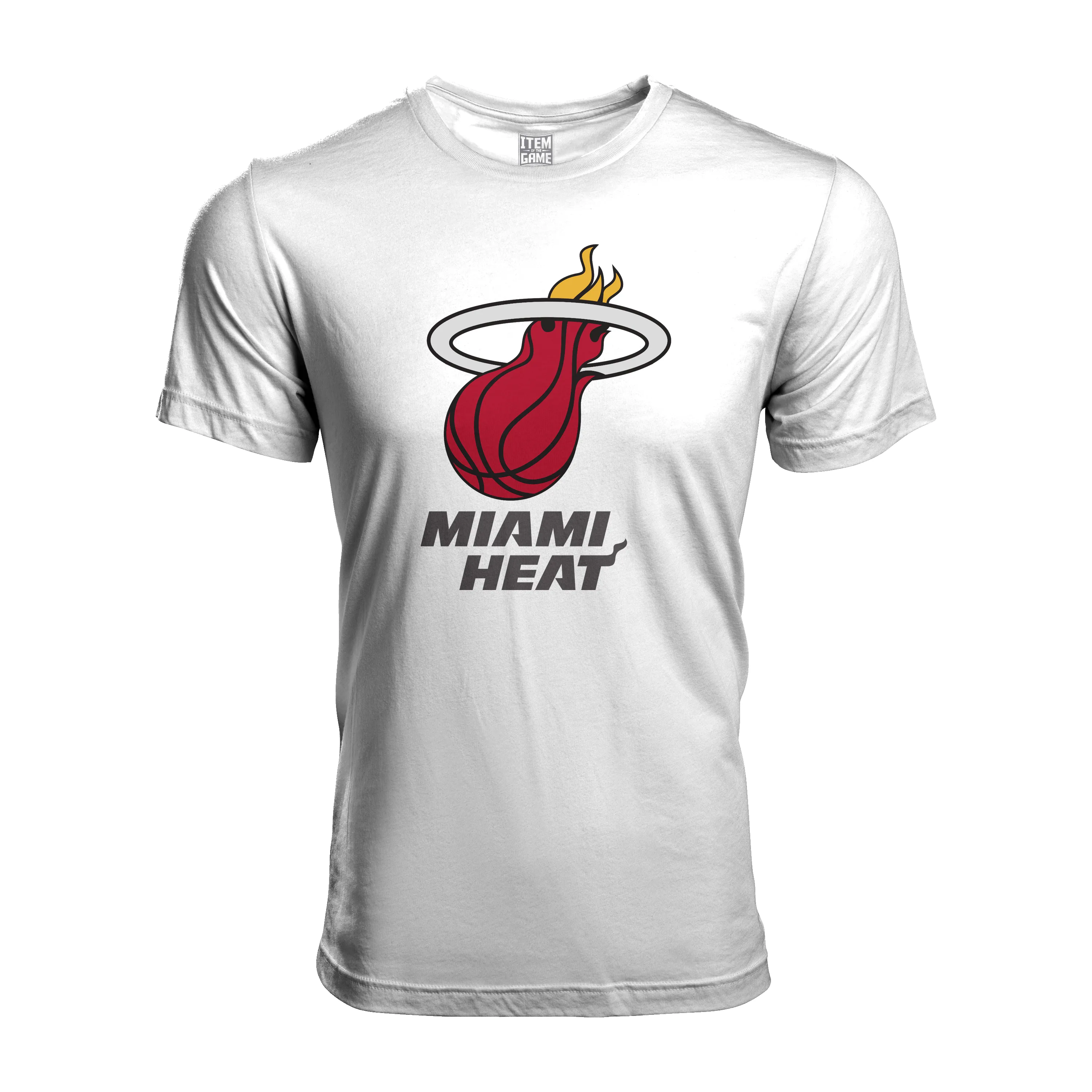 Miami HEAT Logo White Tee sold by Miami Heat Store
