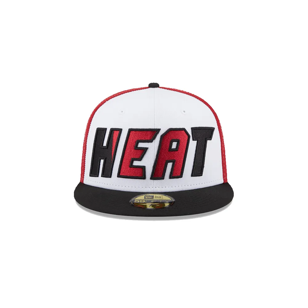 New Era Miami HEAT Split Fitted sold by Miami Heat Store