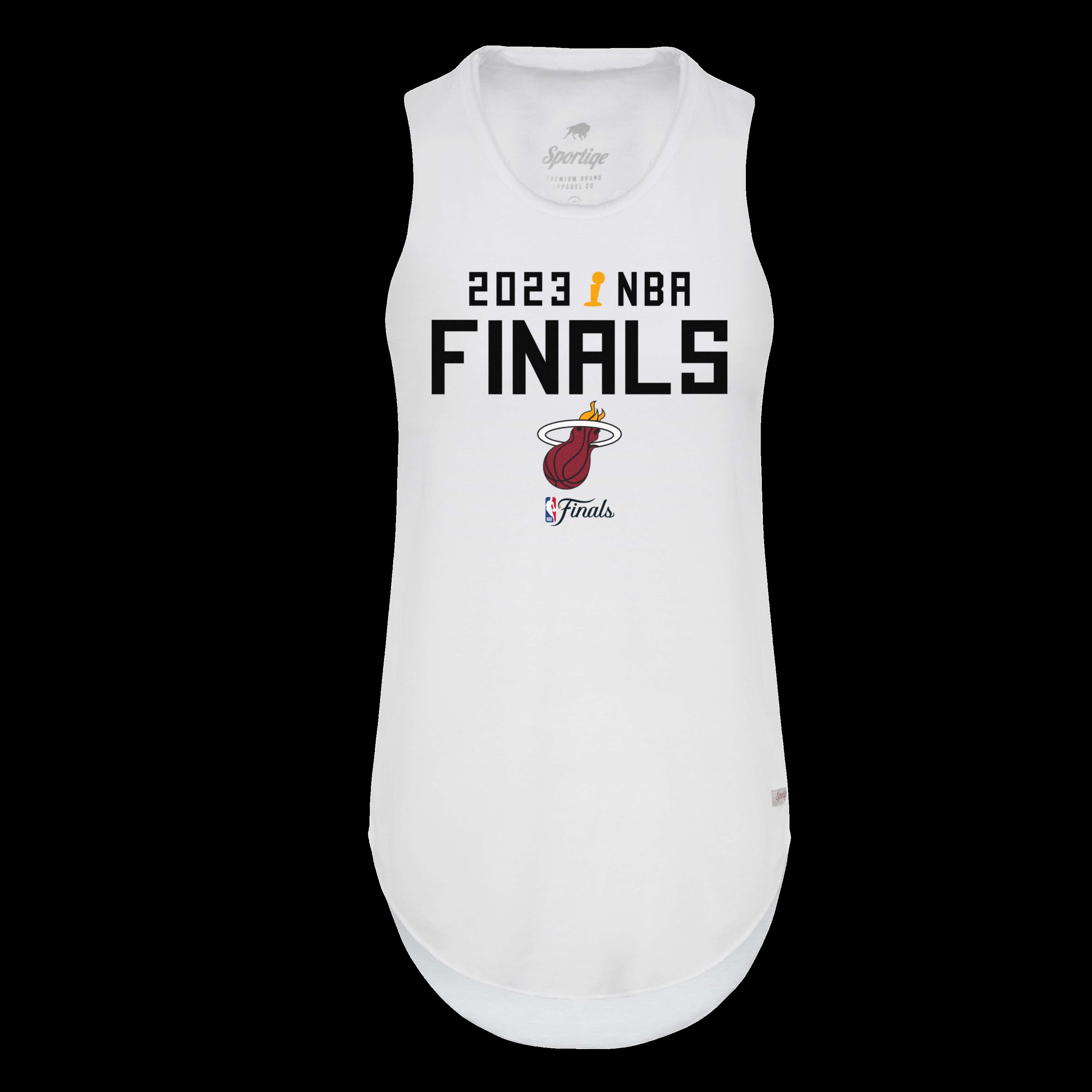 Sportiqe Miami HEAT 2023 NBA Finals Womens Tank sold by Miami Heat Store