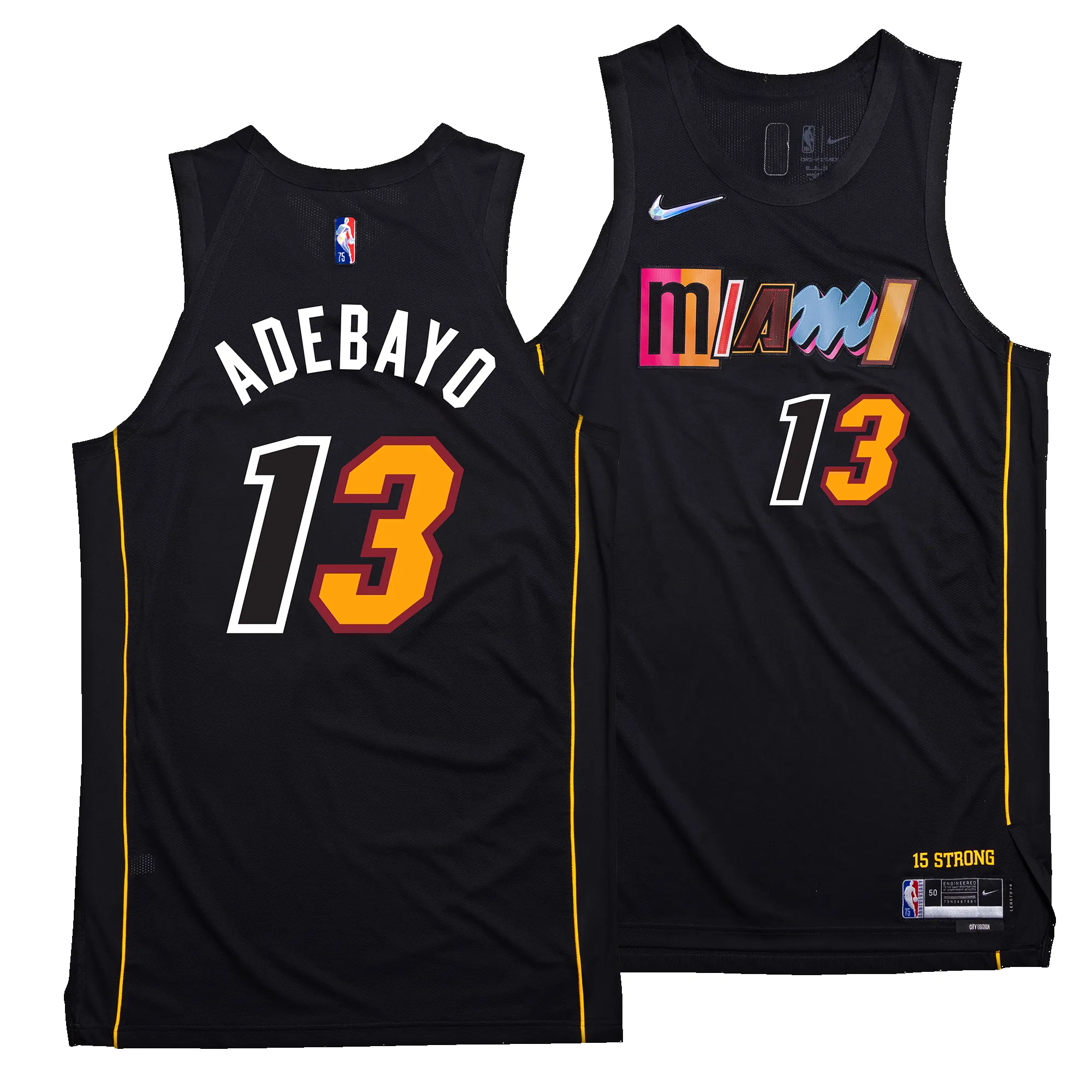 Bam Adebayo Nike Miami HEAT Mashup Swingman Jersey - Player's Choice sold by Miami Heat Store