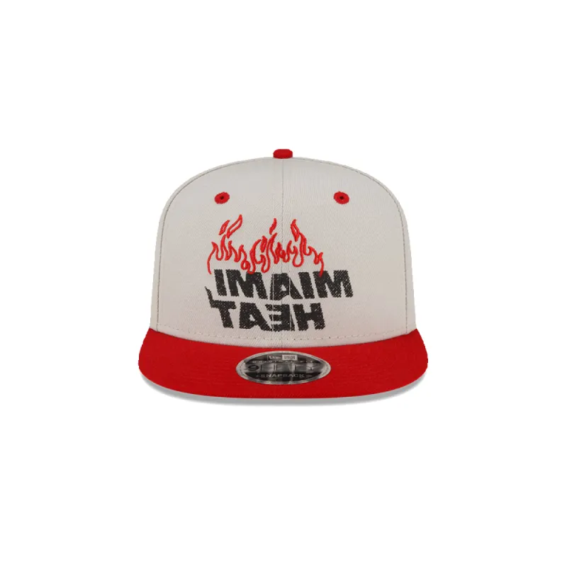 Court Culture Flames Snapback sold by Miami Heat Store