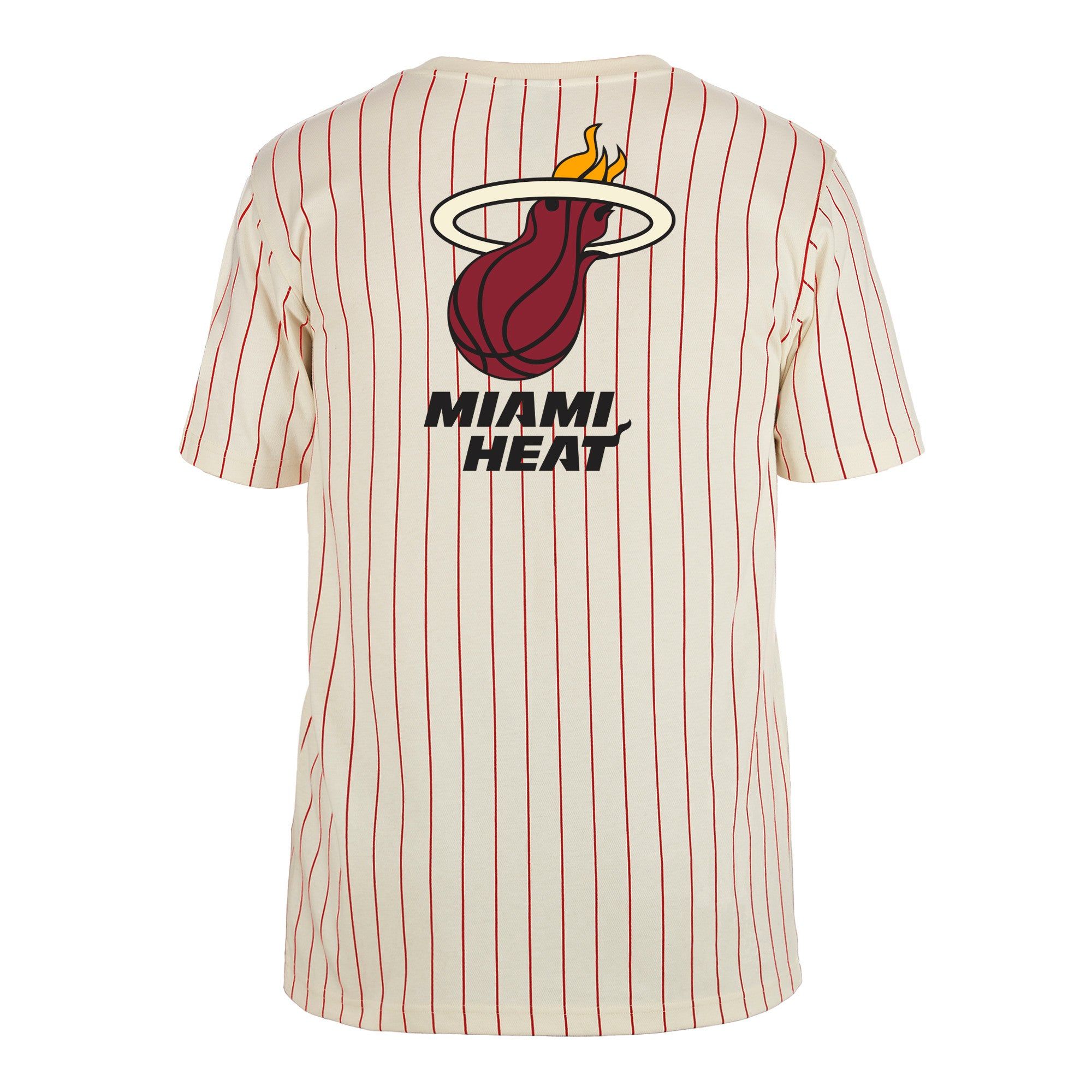 New Era Miami HEAT Stripe Crewneck Tee sold by Miami Heat Store product image thumbnail 2