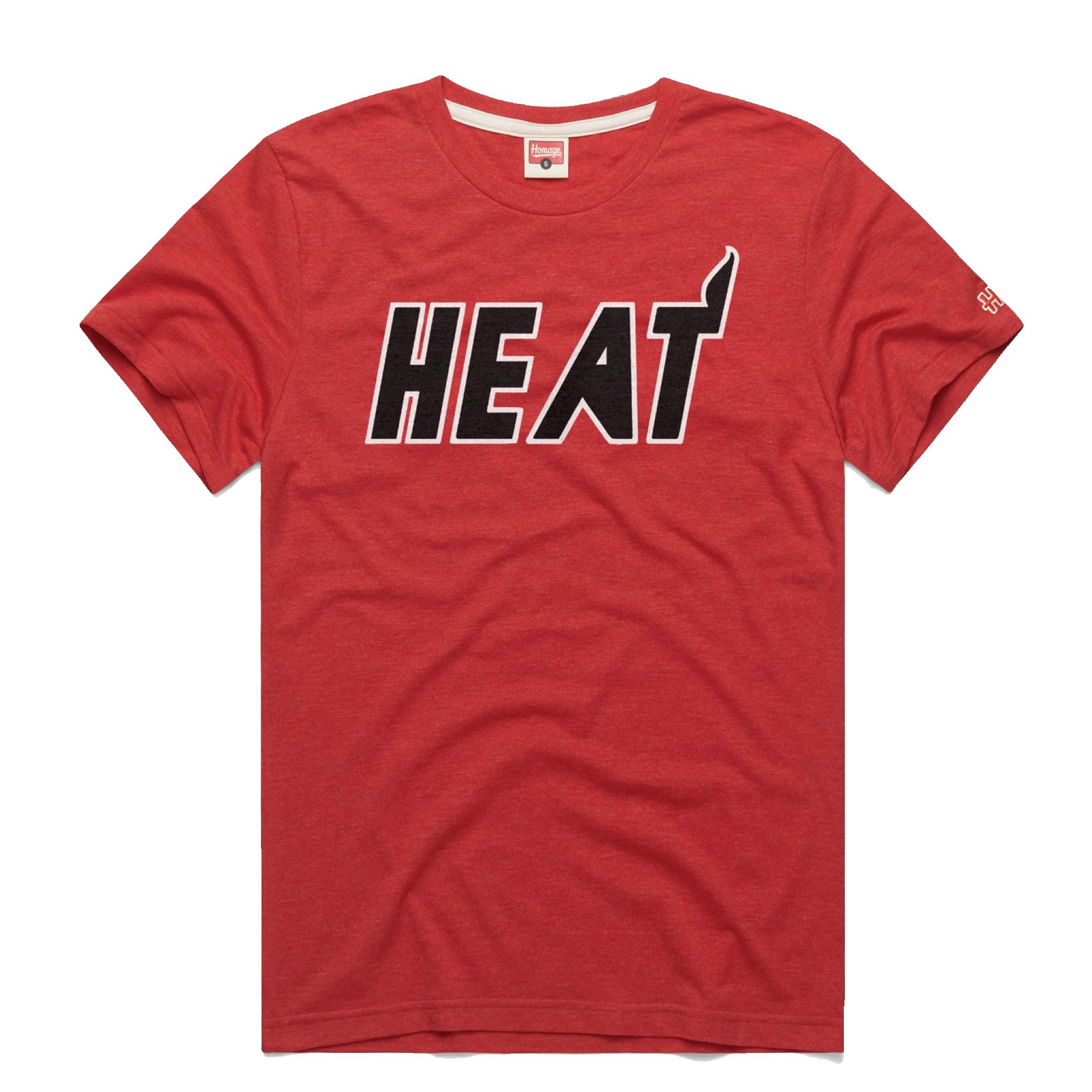 Homage Miami HEAT '88 Red Tee sold by Miami Heat Store