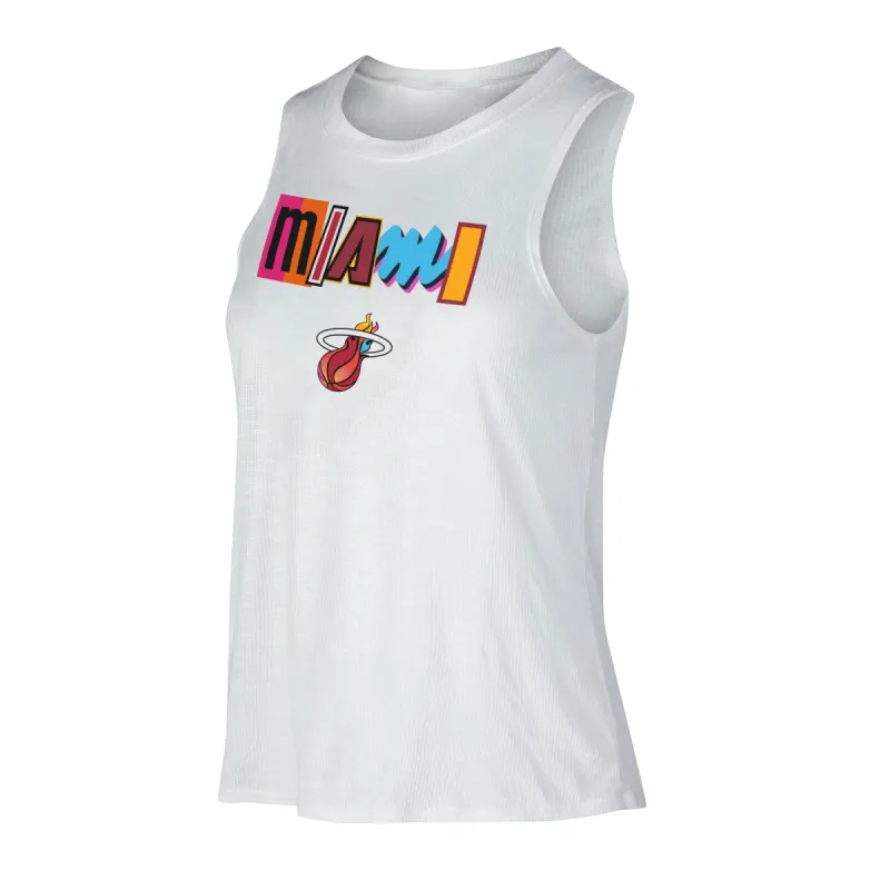 Concepts Sport Miami Mashup Vol. 2 Women's Tank sold by Miami Heat Store