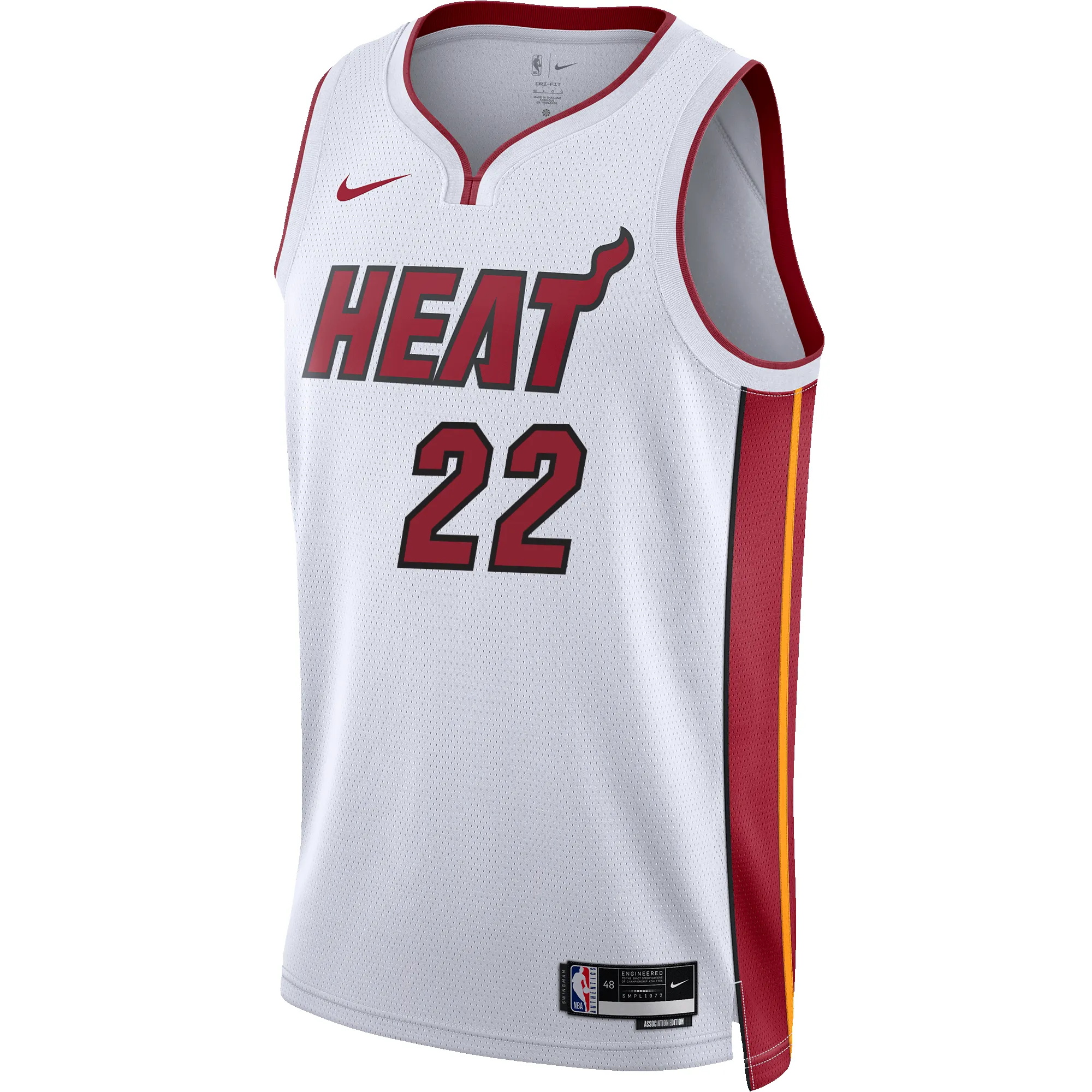 Jimmy Butler Nike Miami HEAT Association White Swingman Jersey sold by Miami Heat Store