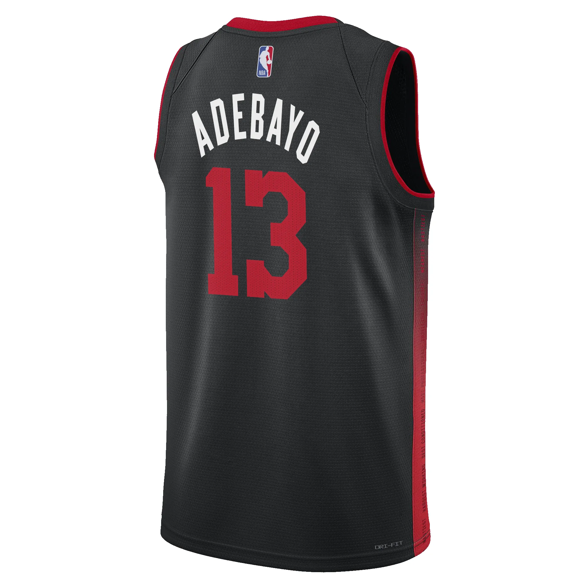 Bam Adebayo Nike HEAT Culture Swingman Jersey sold by Miami Heat Store product image thumbnail 2