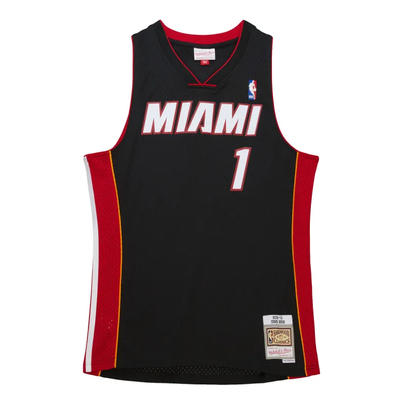 Chris Bosh Mitchell & Ness Miami HEAT 2012-13 Swingman Jersey sold by Miami Heat Store