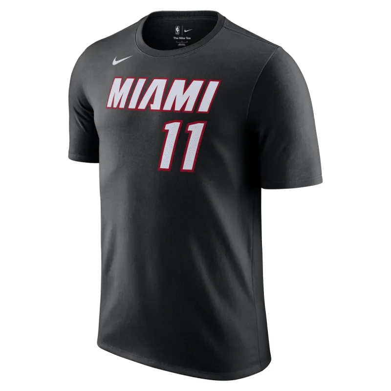 Jaime Jaquez Jr. Nike Icon Black Name & Number Tee sold by Miami Heat Store
