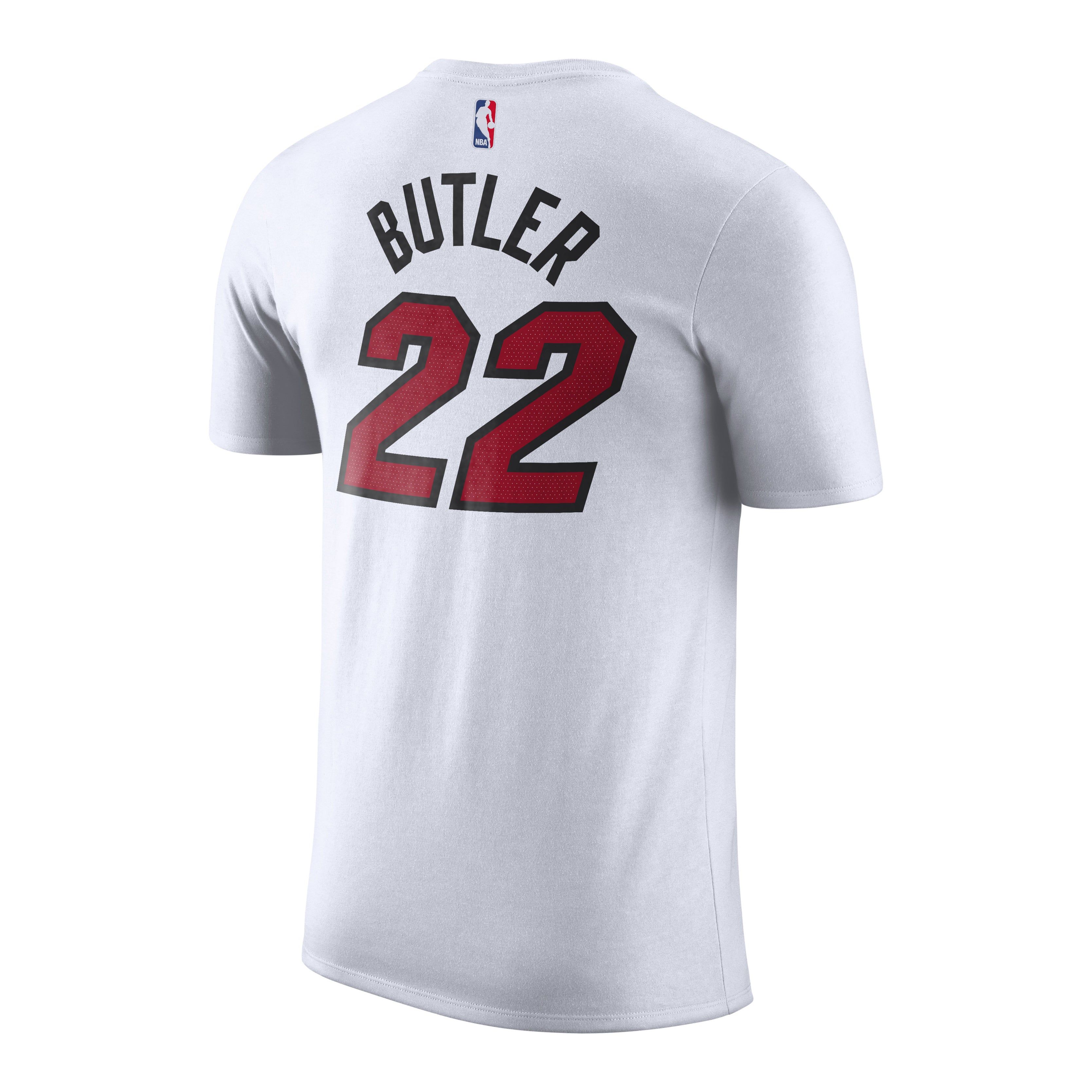 Jimmy Butler Association White Name & Number Tee sold by Miami Heat Store product image thumbnail 2
