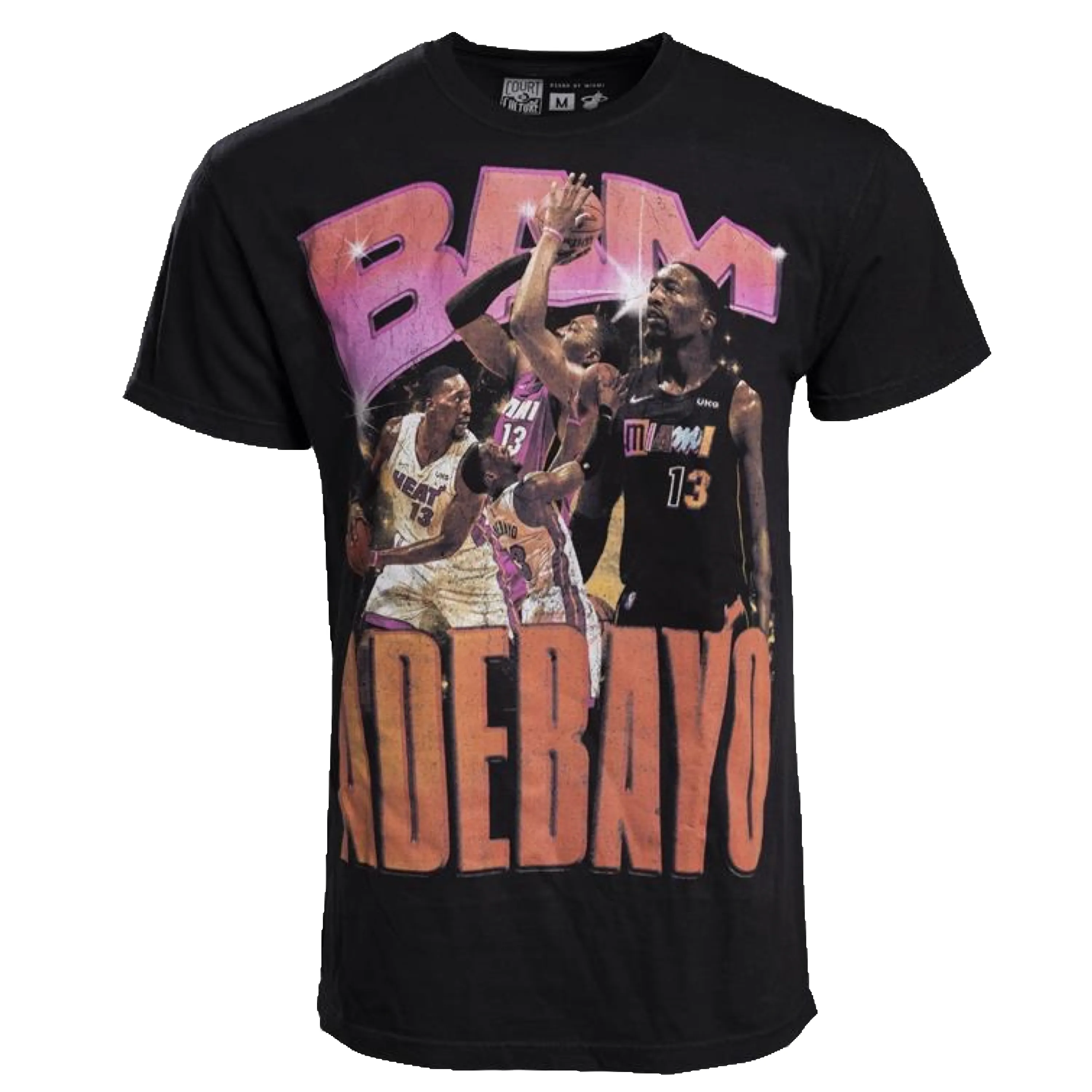 Court Culture Adebayo Vintage Tee sold by Miami Heat Store