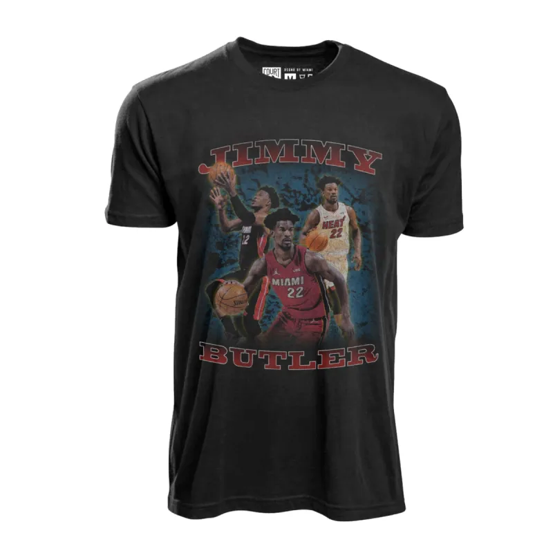 Court Culture Jimmy Vintage Unisex Tee sold by Miami Heat Store