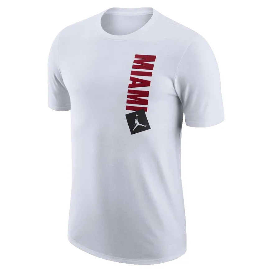 Jordan Brand Miami HEAT Essentials Wordmark Tee sold by Miami Heat Store