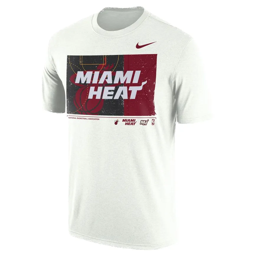 Nike Miami HEAT MAX90 Court Tee sold by Miami Heat Store