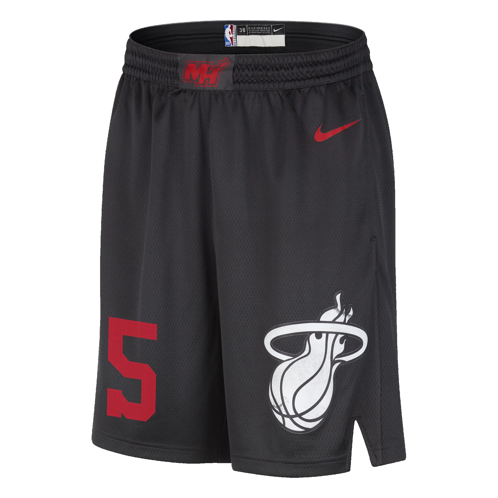 Nikola Jović Nike HEAT Culture Swingman Shorts sold by Miami Heat Store