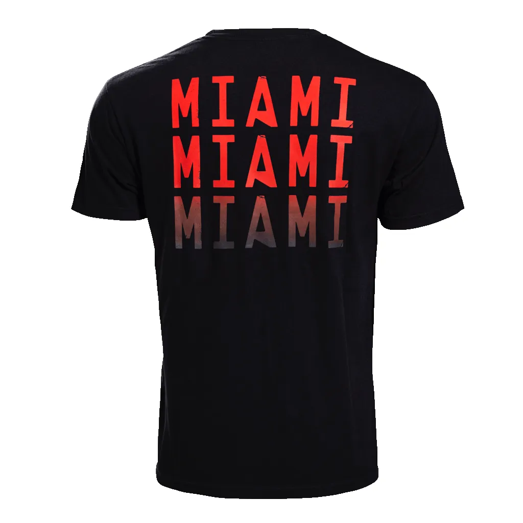Court Culture MIAMI Gradient Unisex Tee sold by Miami Heat Store product image thumbnail 2