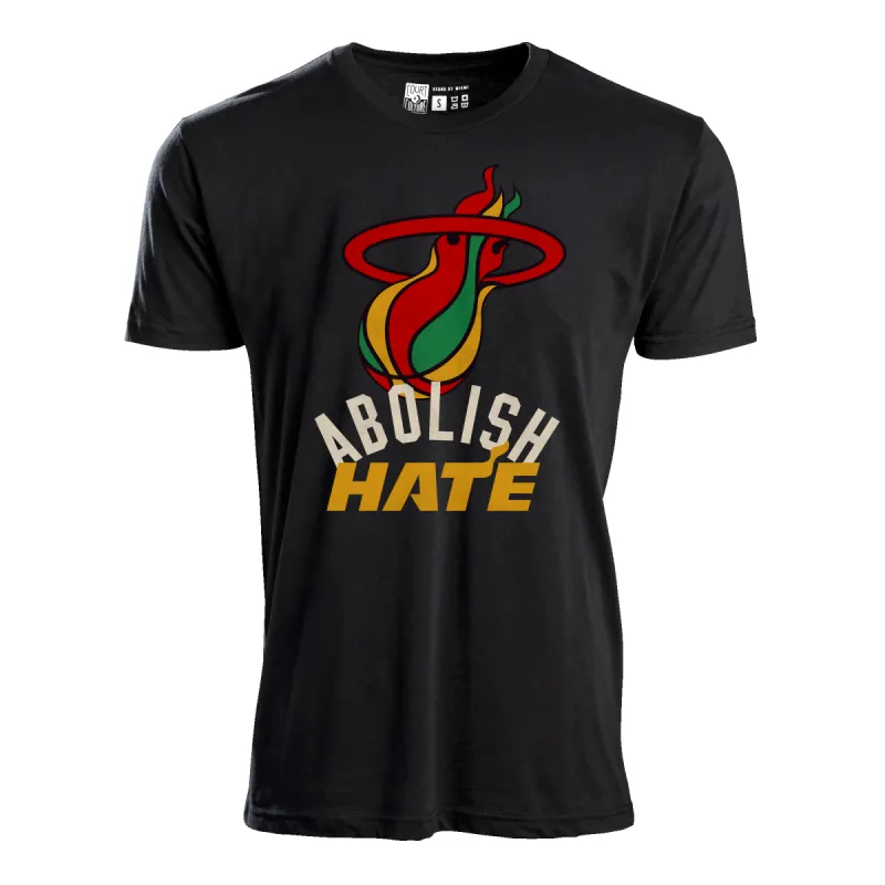 Court Culture Abolish Hate Men's Tee sold by Miami Heat Store