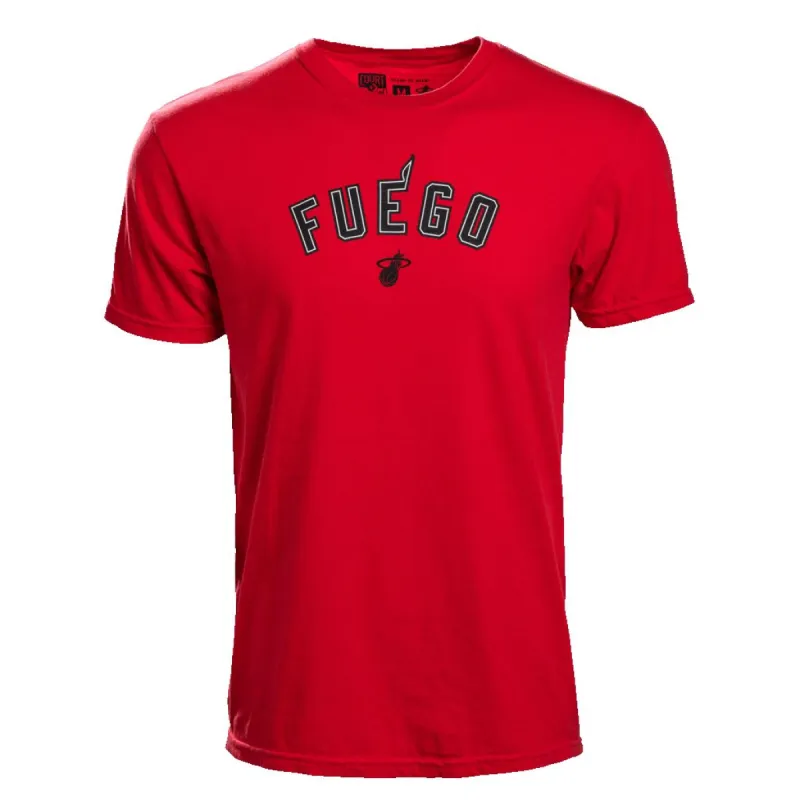 Court Culture Fuego Tee sold by Miami Heat Store