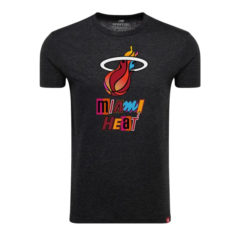 Sportiqe Miami HEAT Mashup Tee sold by Miami Heat Store