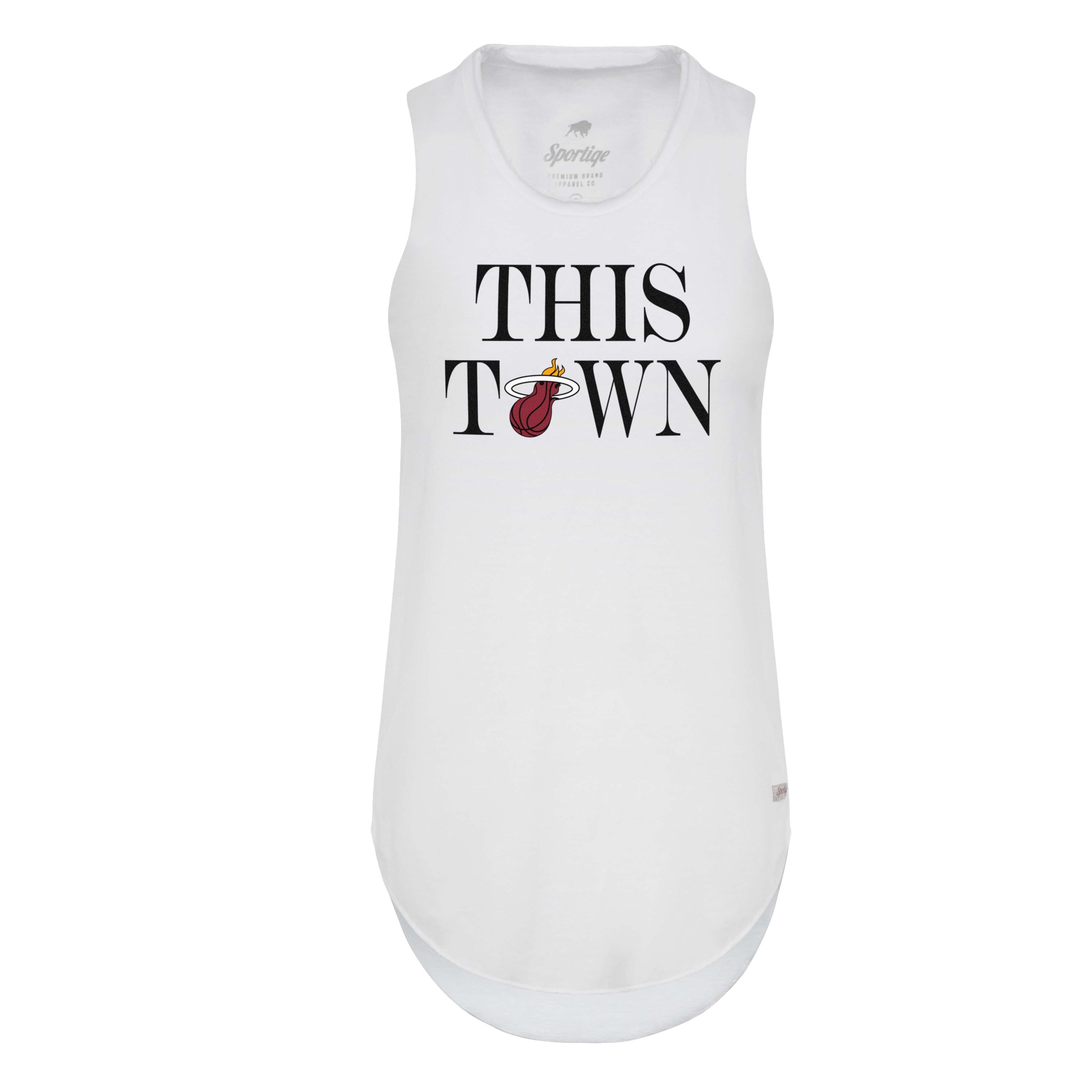 Sportiqe Miami HEAT This Town Women's Tank sold by Miami Heat Store