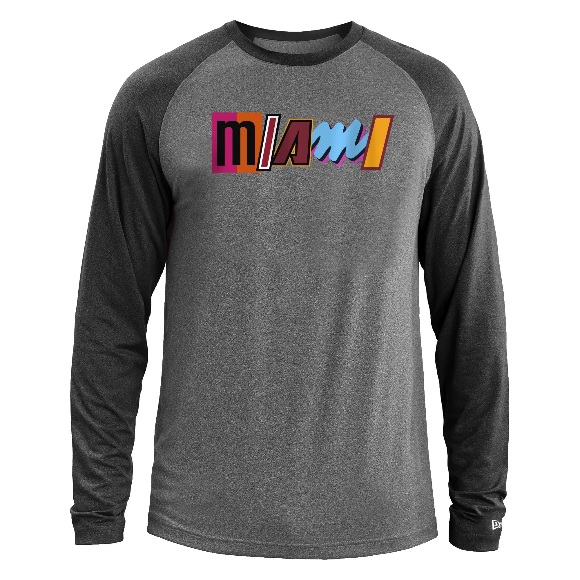 New ERA Miami HEAT Mashup Long Sleeve Tee sold by Miami Heat Store