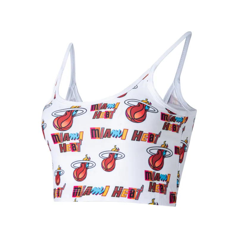 Concepts Sport Miami Mashup Vol. 2 Women's Bralette made by Miami Heat Store