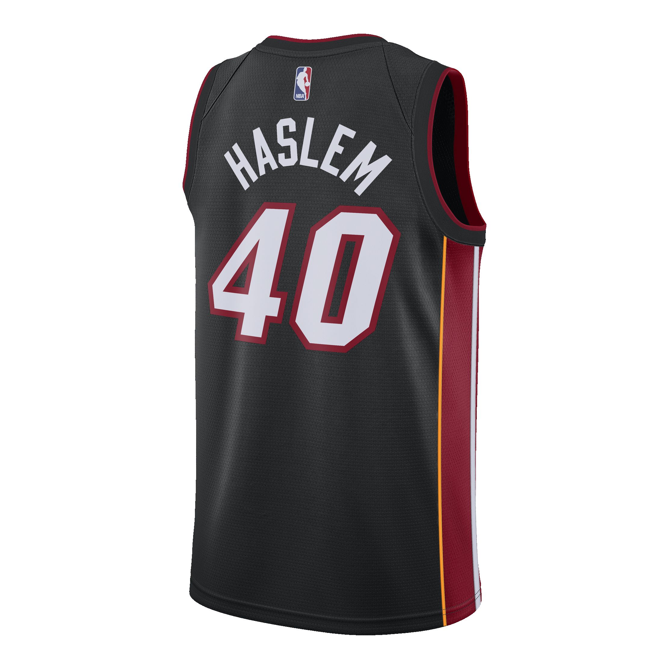 Udonis Haslem Nike Miami HEAT Icon Black Swingman Jersey sold by Miami Heat Store product image thumbnail 2