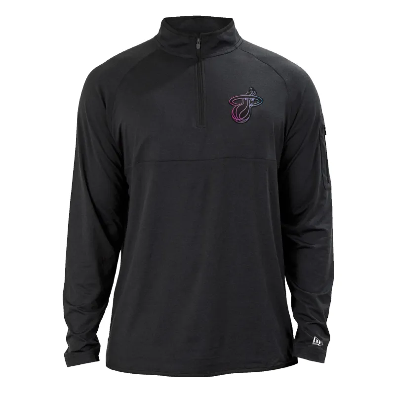 New Era ViceVersa 1/4 Zip Jacket sold by Miami Heat Store