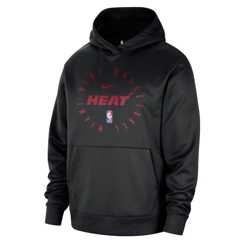 Nike Miami HEAT 2024-25 On-Court Pullover Hoodie sold by Miami Heat Store