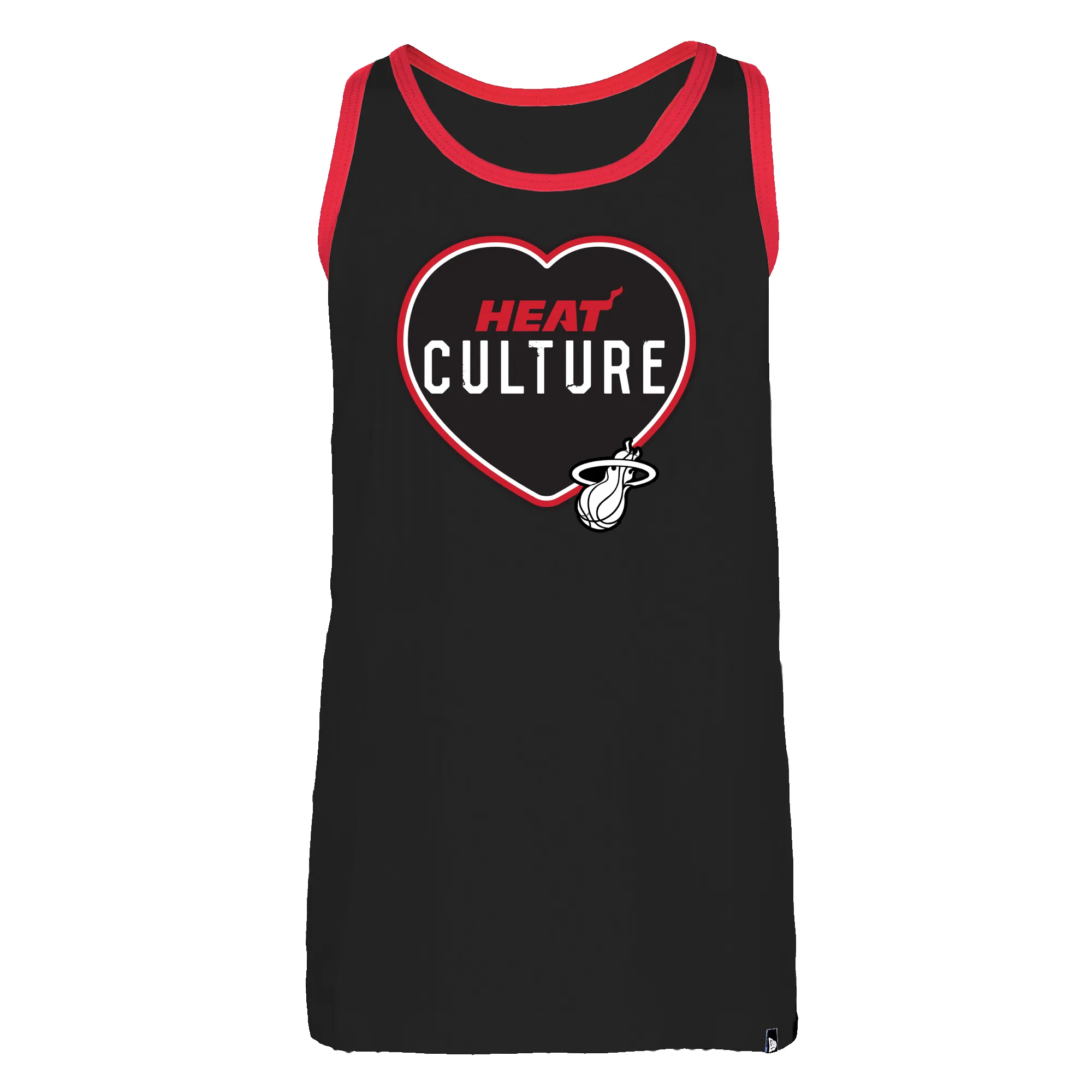 New Era HEAT Culture Girls Tank sold by Miami Heat Store