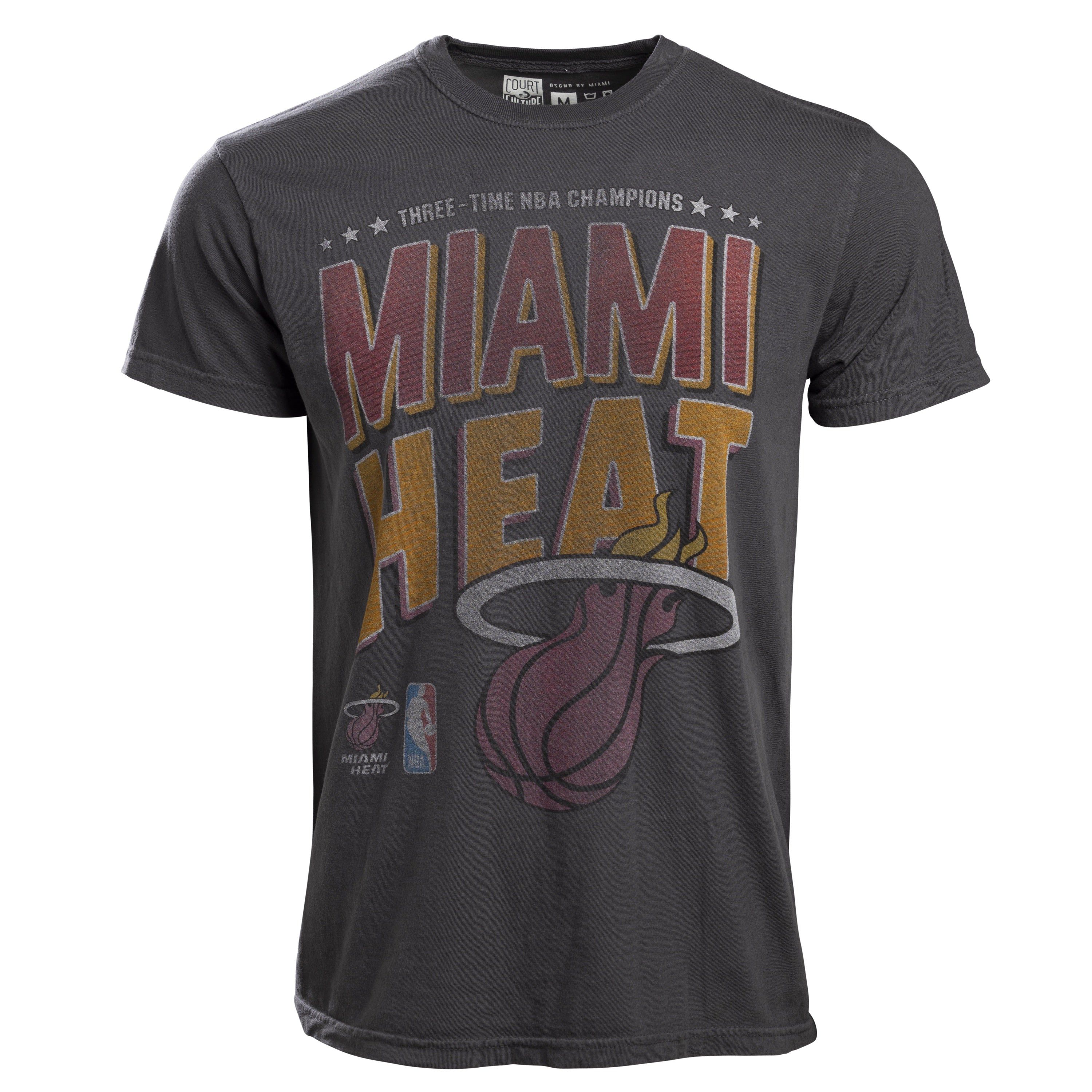 Court Culture Vintage HEAT Unisex Tee sold by Miami Heat Store