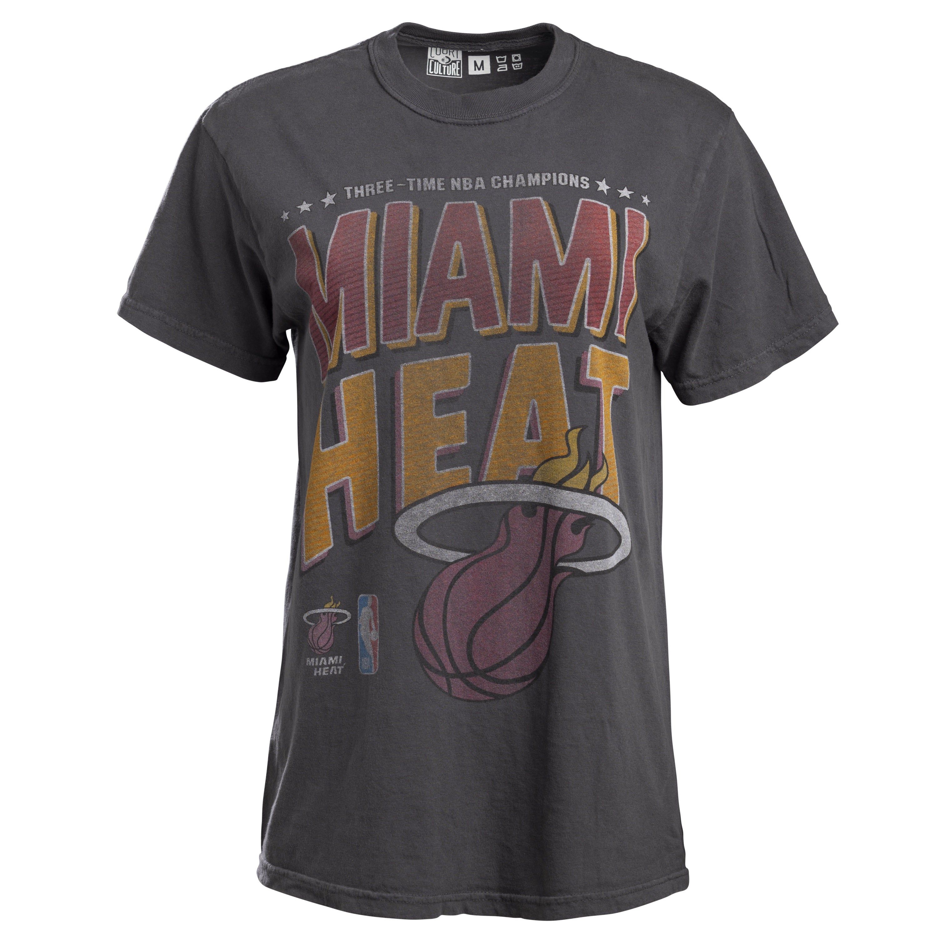 Court Culture Vintage HEAT Unisex Tee sold by Miami Heat Store product image thumbnail 2