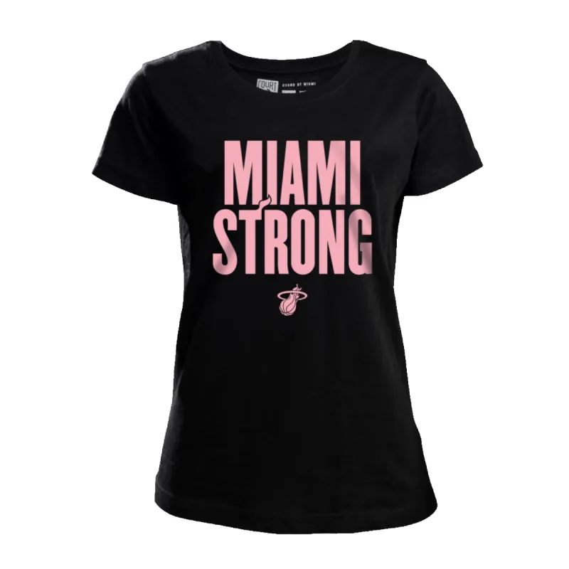 Court Culture Miami Strong Women's Tee sold by Miami Heat Store