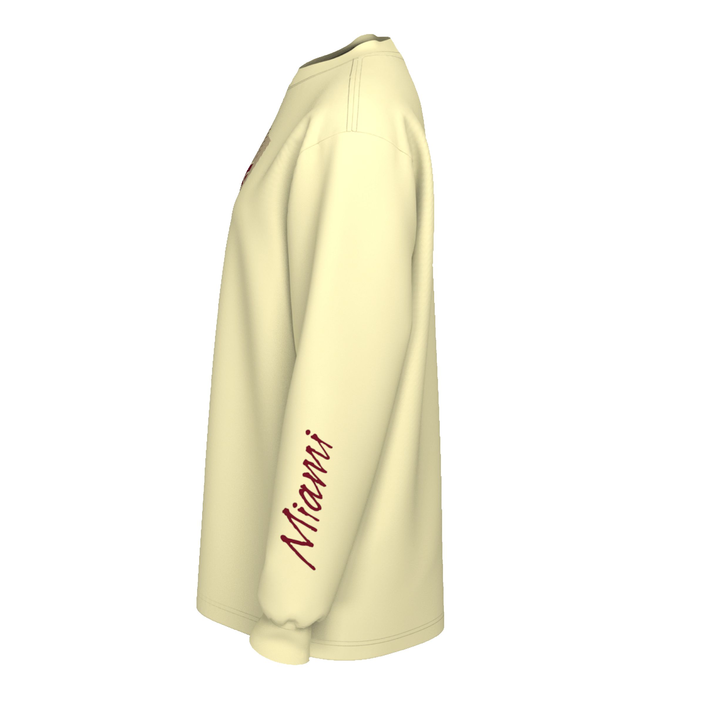 Nike Miami HEAT Logo Women's Long Sleeve Tee sold by Miami Heat Store product image thumbnail 2