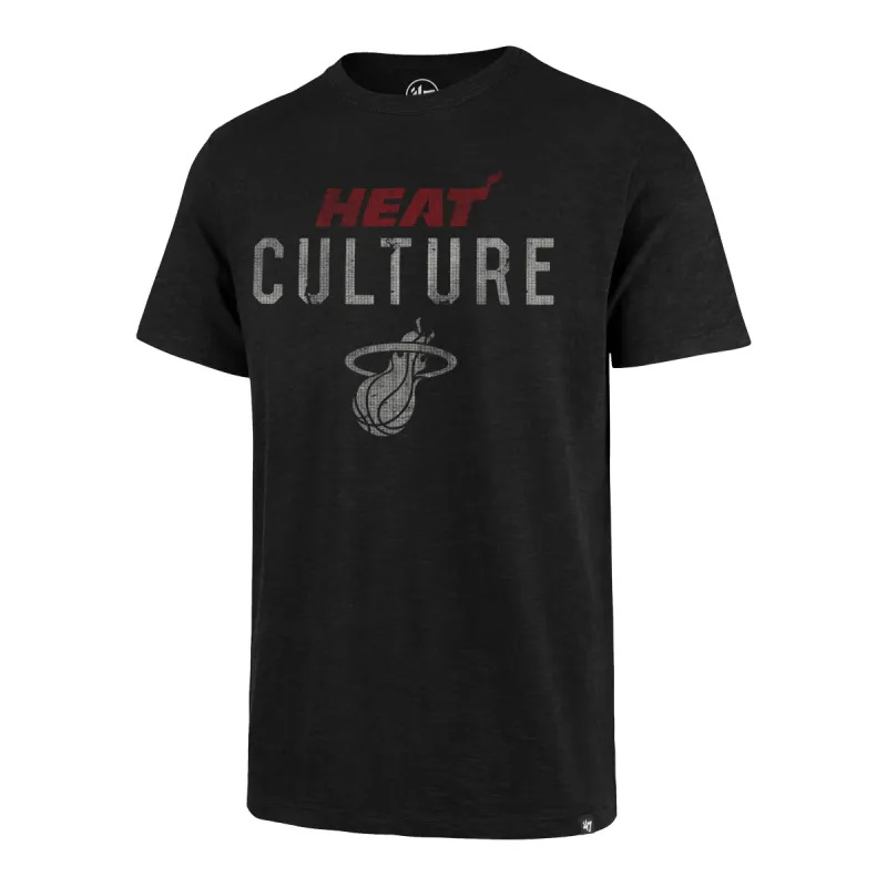 '47 Brand HEAT Culture Wordmark Tee sold by Miami Heat Store