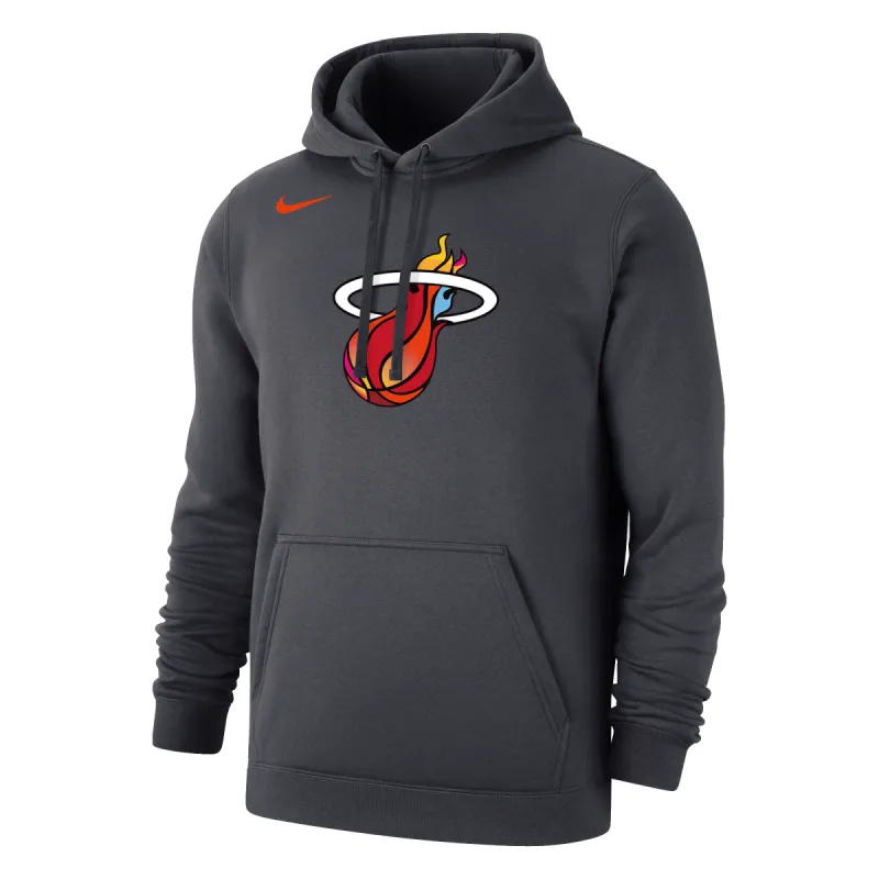 Nike Miami HEAT Mashup Anthracite Hoodie sold by Miami Heat Store