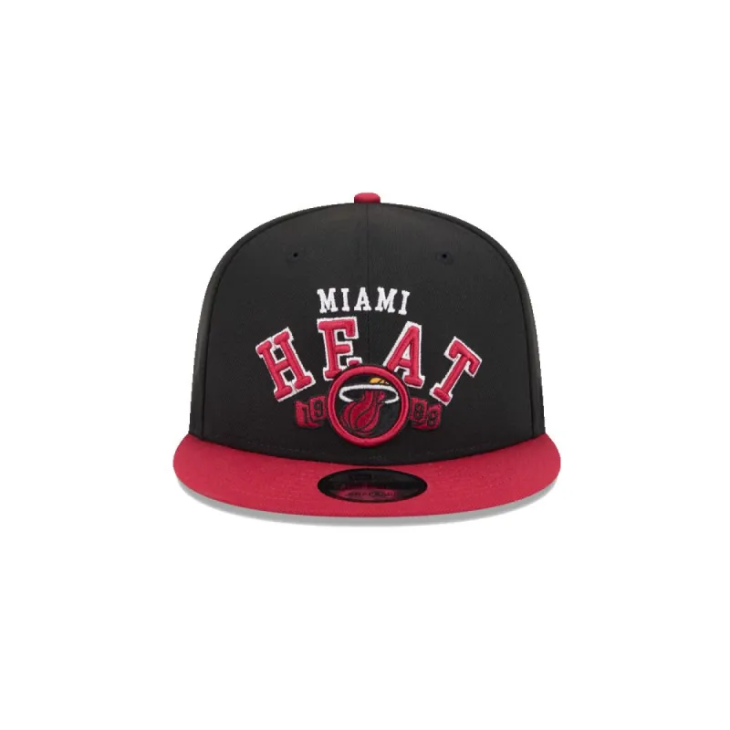 New Era Miami HEAT Throwback Snapback sold by Miami Heat Store