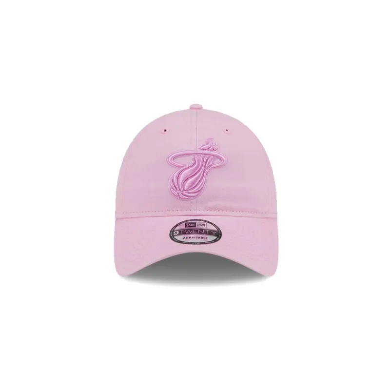 New Era Miami HEAT Pink Tonal Dad Hat sold by Miami Heat Store