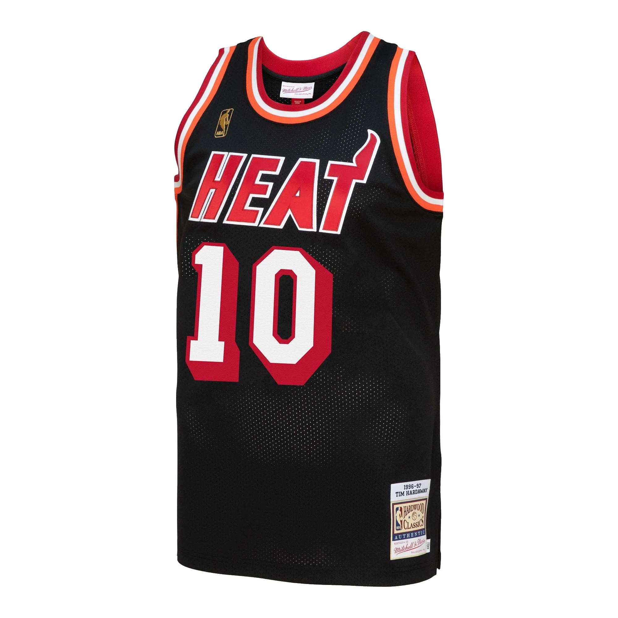 Tim Hardaway Mitchell and Ness Miami HEAT Authentic Jersey sold by Miami Heat Store