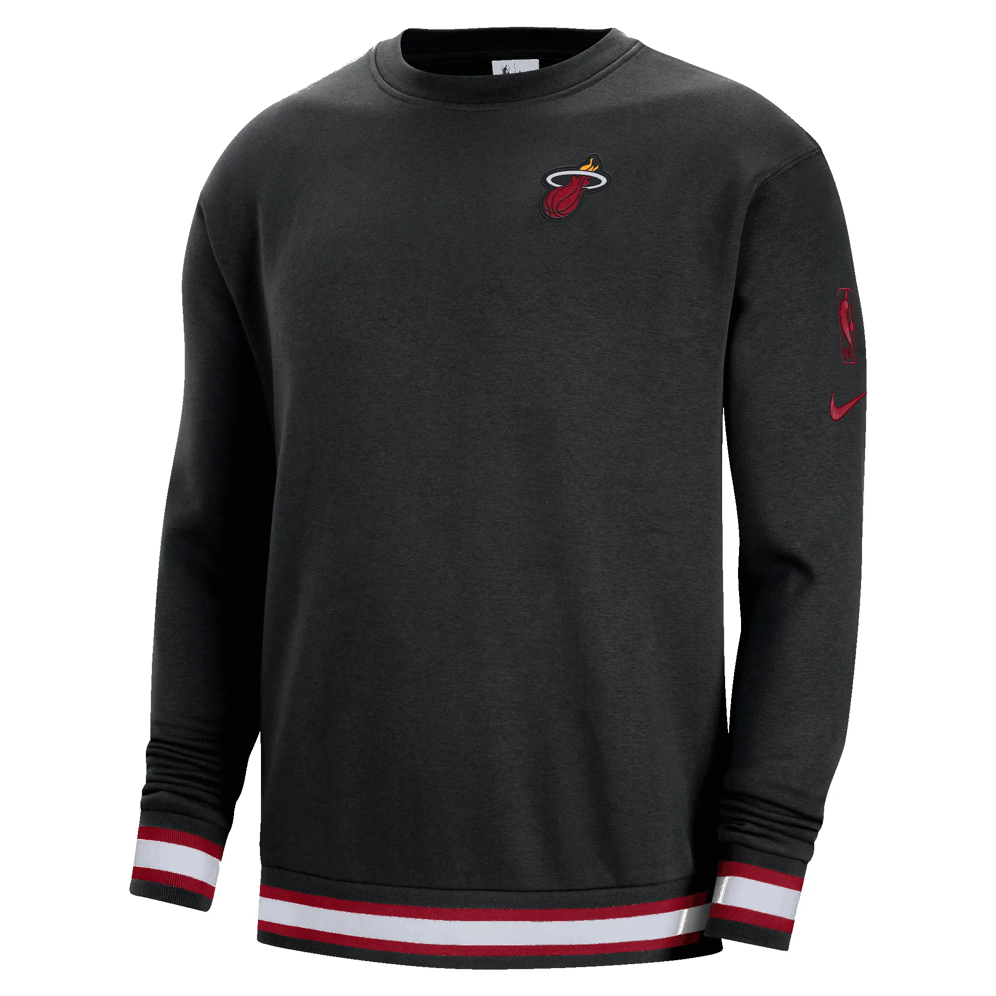 Nike Miami HEAT Courtside Fleece Sweatshirt sold by Miami Heat Store
