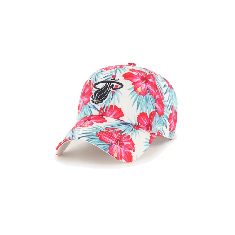 '47 Brand Miami HEAT Floral Logo Dad Hat sold by Miami Heat Store