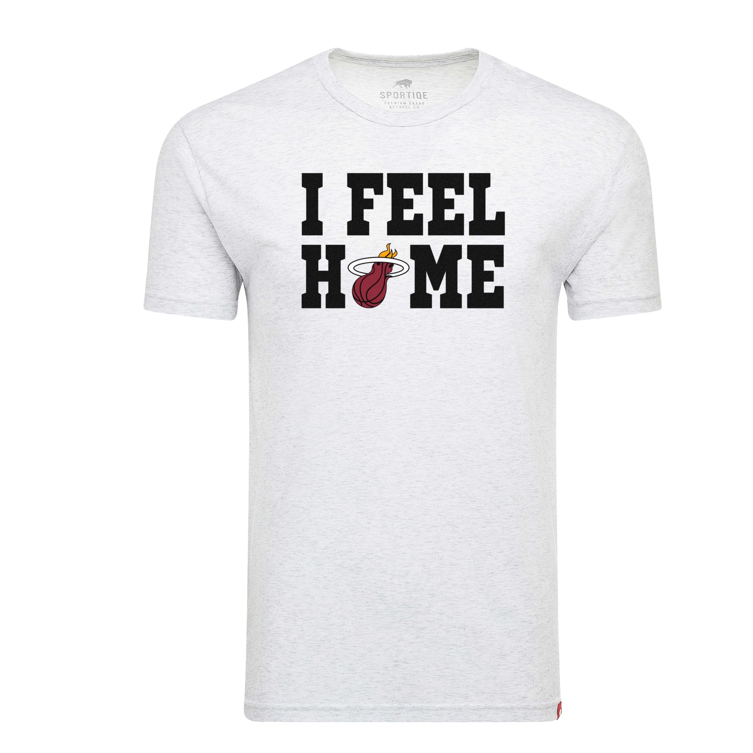 Sportiqe Miami HEAT I Feel Home Tee sold by Miami Heat Store